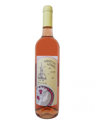 Ivančický korbel rosé 2019, polosuché