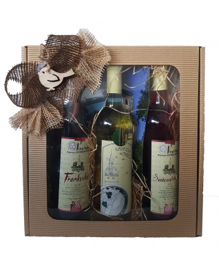 Obal na kolekci vín, včetně balného